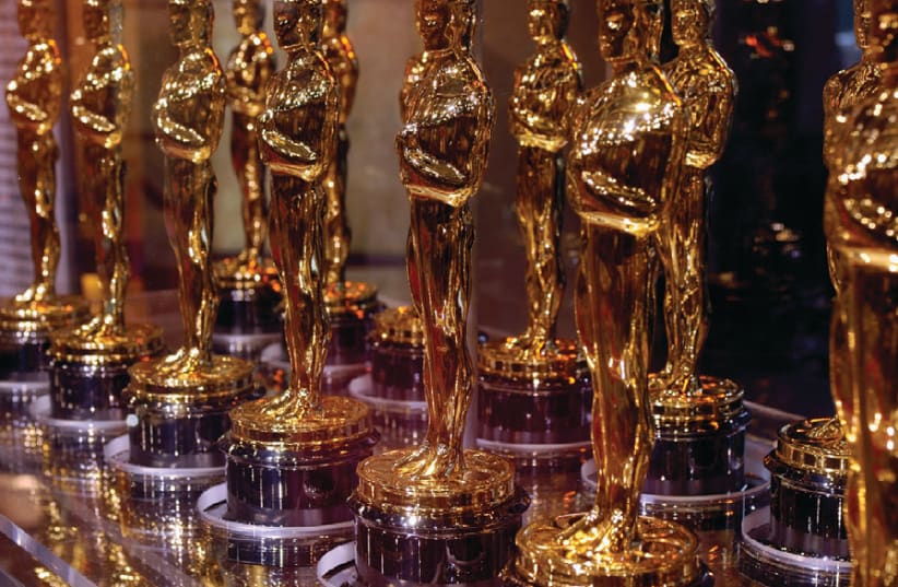 Oscar trophies (photo credit: TNS)