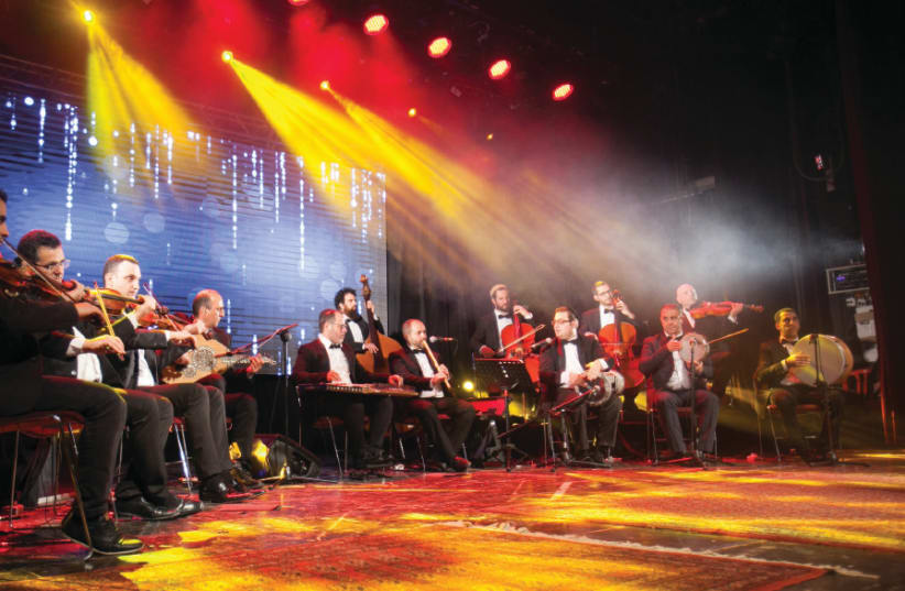 Firqat Al Noor performs music from across the Arab world (photo credit: EVYATAR NISSAN)