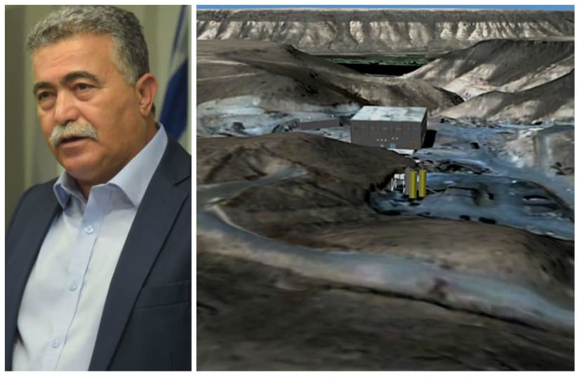 Former Defense Minister Amir Peretz and the Syrian reactor destroyed in 2007 (photo credit: REUTERS + AFP)