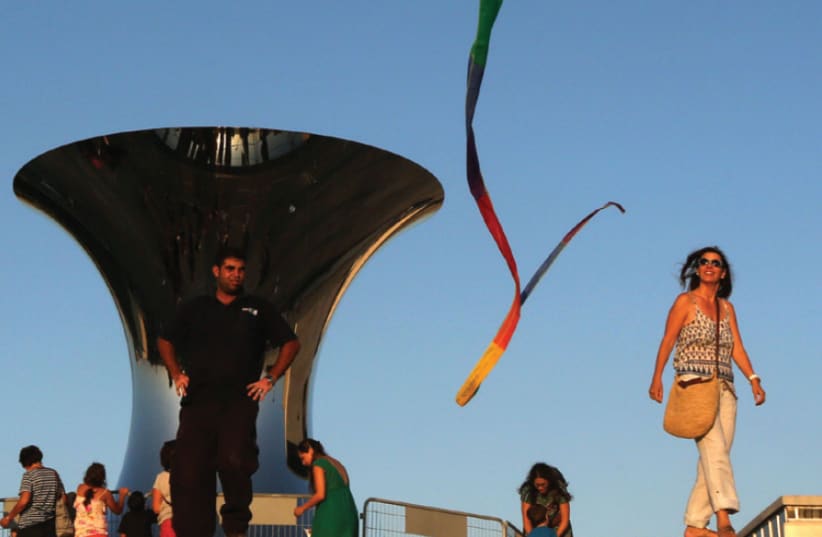 The Israel Museum’s kite-flying festival (photo credit: MARC ISRAEL SELLEM)