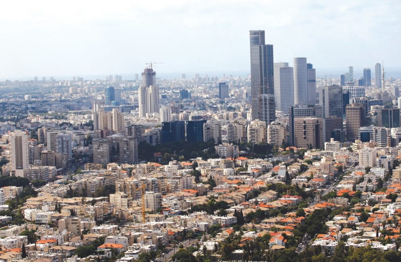 Tel Aviv skyline  (photo credit: REUTERS)
