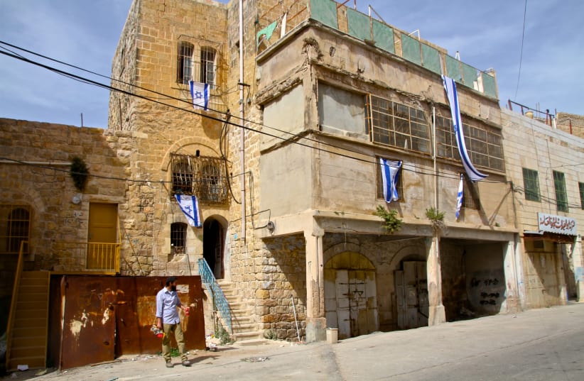 Beit Rachel and Beit Leah in Hebron (photo credit: TOVAH LAZAROFF)