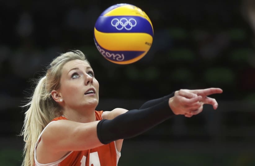 Women's volleyball at the 2016 Rio Olympics (photo credit: REUTERS)