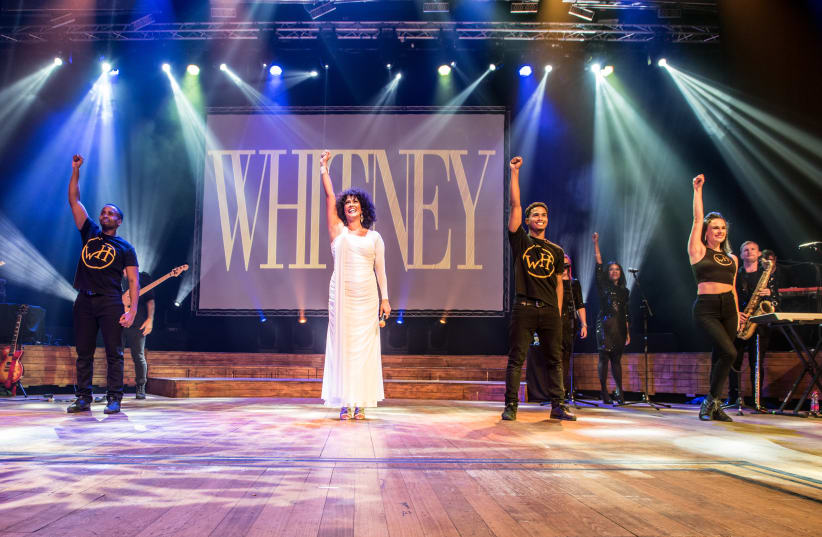 The Greatest Love of All: The Whitney Houston Show, in Tel Aviv, April 2018 (photo credit: SHLOMI PINTO)
