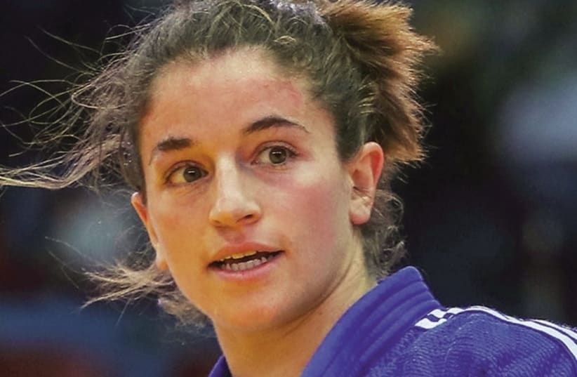 Israeli judoka Timna Nelson-Levy (photo credit: SABAU GABRIELA/ INTERNATIONAL JUDO FEDERATION)
