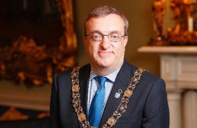 Dublin Mayor Mícheál Mac Donncha (photo credit: @LORDMAYOROFDUBLIN/TWITTER)