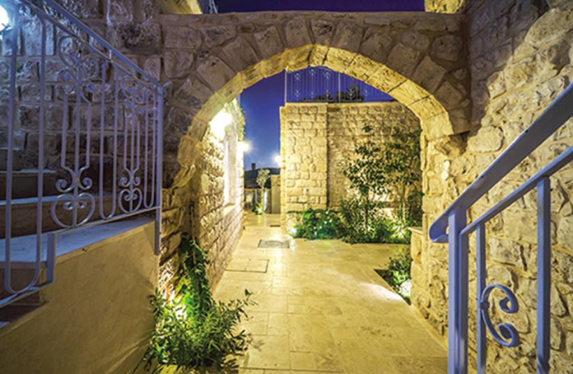 THE WAY INN in Safed: ‘We want it to be not just a hotel but a center for spirituality’ (photo credit: Courtesy)