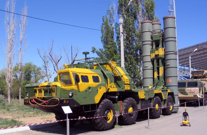 The self-launching component of the S300 surface-to-air missile (photo credit: Wikimedia Commons)