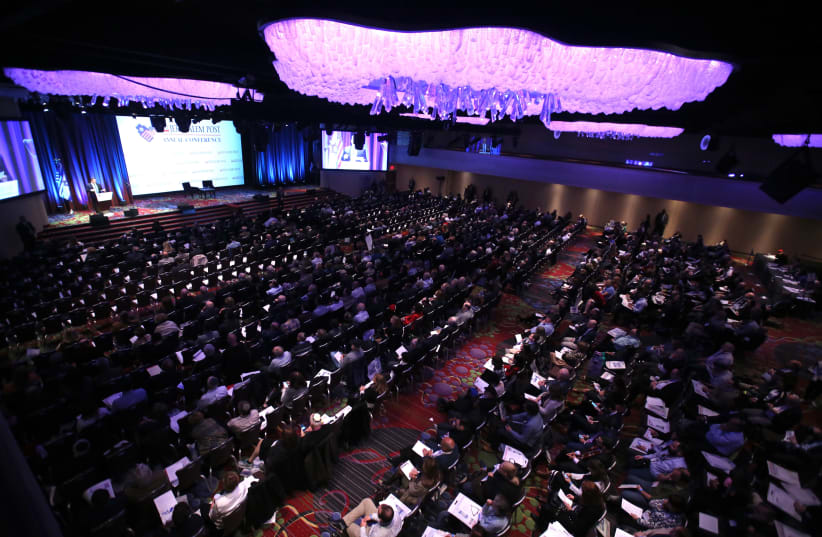 The audience at the 7th Annual JPost Conference in NY (photo credit: MARC ISRAEL SELLEM)
