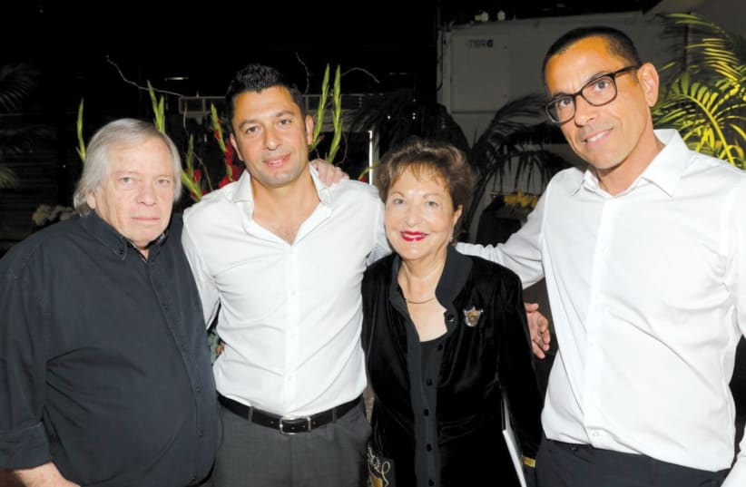 From left: Moshe Tzur, Ziv Yaacobi, Raya Strauss and Ilan Kapon (photo credit: RAFI DELUYA)