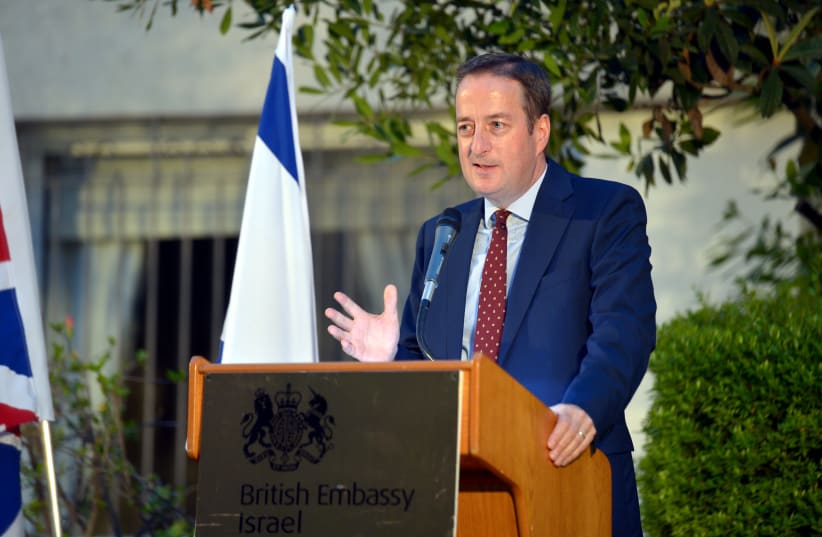 British Ambassador David Quarrey (photo credit: YOSSI ZELIGER)