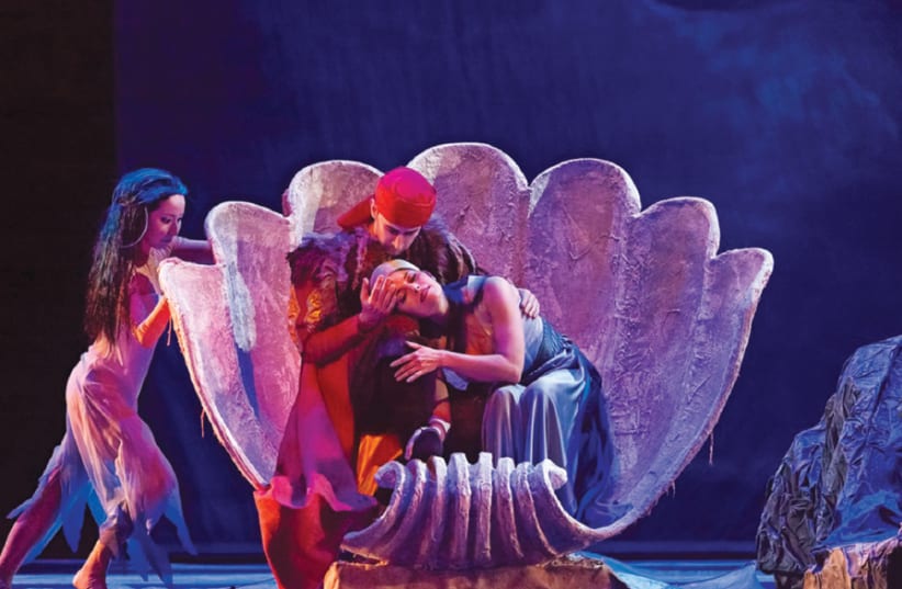 A scene from The Israeli Opera's ‘Dido and Aeneas’ (photo credit: Courtesy)