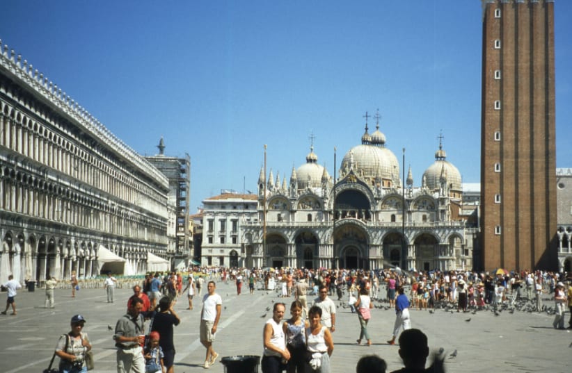 Venice’s Piazza San Marco (photo credit: Wikimedia Commons)