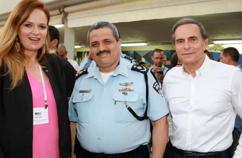 From left, Sigal Adar, Roni Alsheikh and Amnon Dick (photo credit: ITZIK BIRAN)