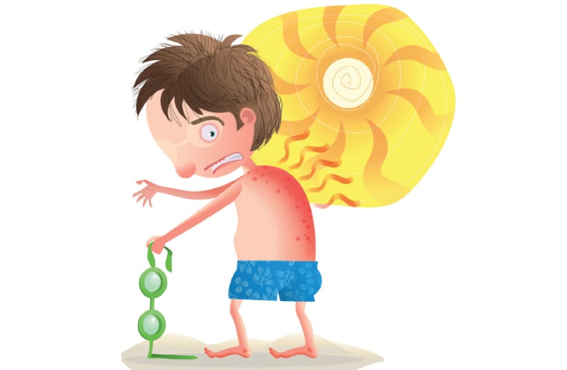A boy at the beach in the summer (Illustrative) (photo credit: TNS)
