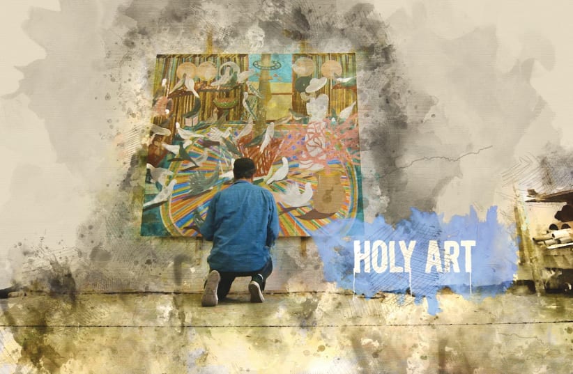 'Holy Art' (photo credit: SHAI AZOULAY)