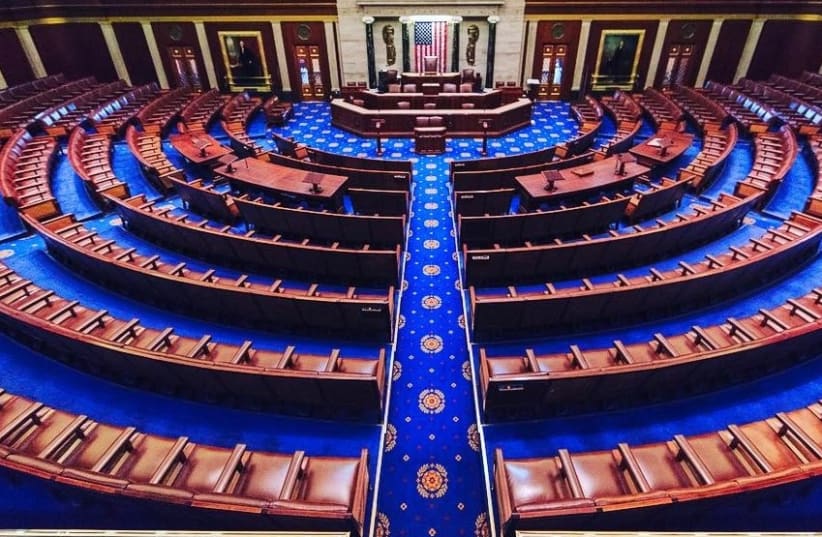 United States House of Representatives chamber at the United States Capitol in Washington D.C. (photo credit: Wikimedia Commons)