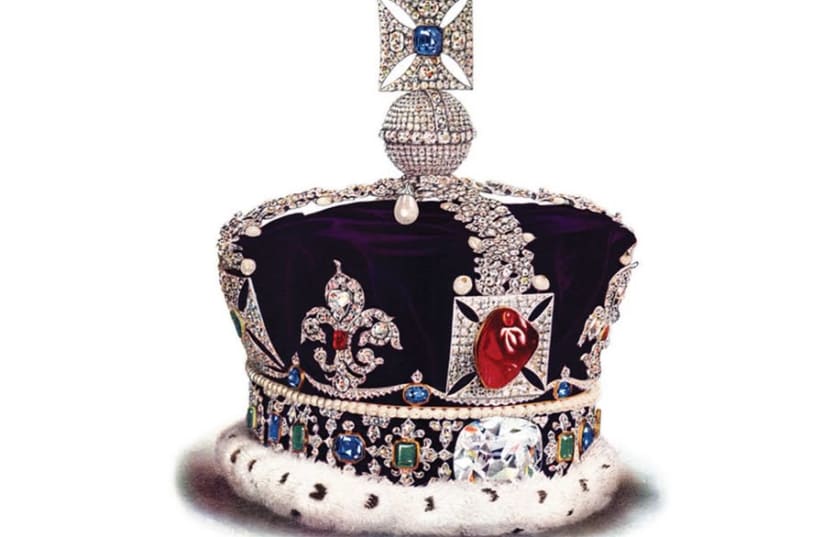 IMPERIAL STATE crown of the United Kingdom (photo credit: Wikimedia Commons)