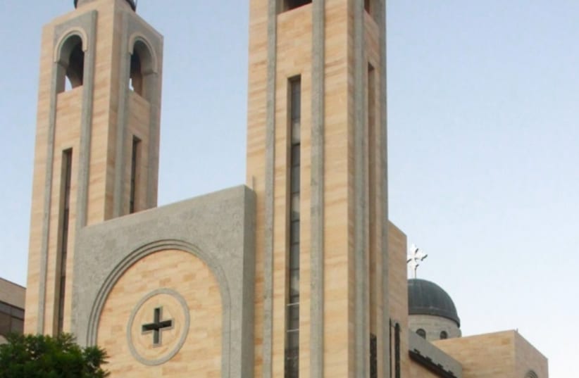 The Coptic Church in Ramallah (photo credit: WIKIMEDIA / RALF LOTYS (SICHERLICH))