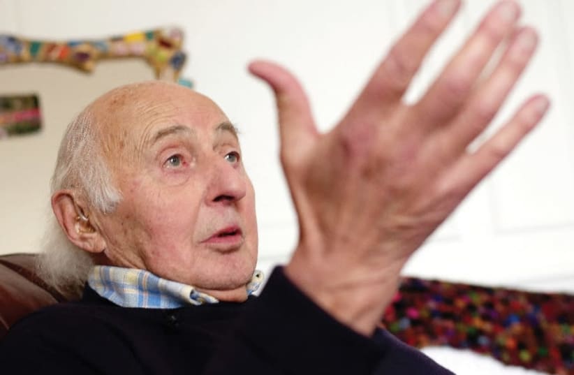 Elie Buzyn, who survived Auschwitz, is the father of France’s Health Minister Agnes Buzyn (photo credit: TRIBUNE JUIVE)