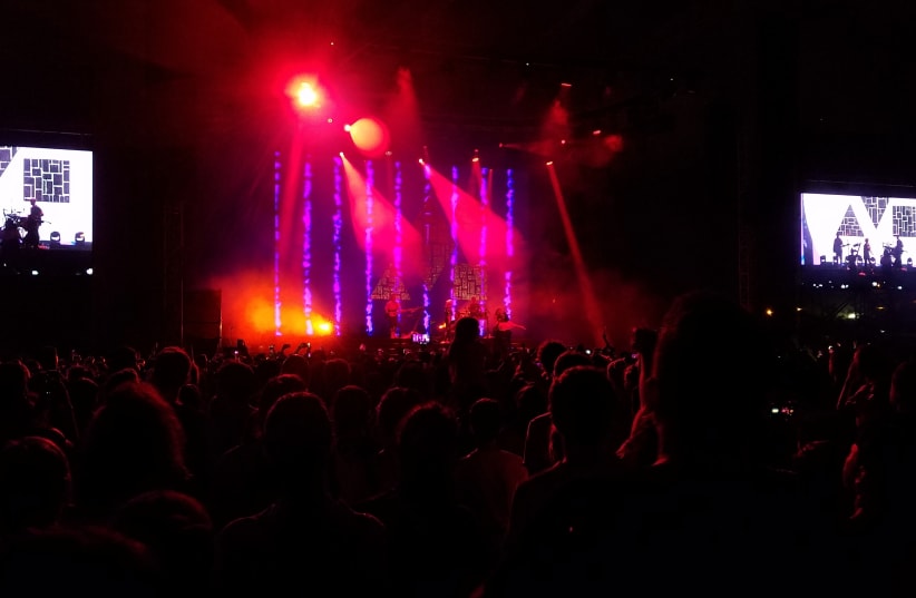 Clean Bandit in concert in Israel  (photo credit: AMY SPIRO)