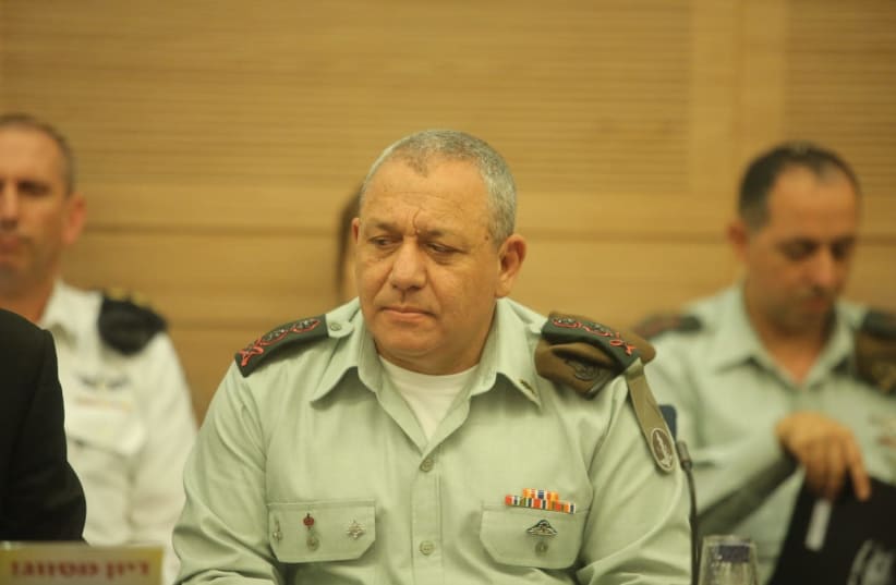 Gadi Eizenkot IDF Chief of Staff Lt.-Gen. August 8, 2018. (photo credit: MARC ISRAEL SELLEM/THE JERUSALEM POST)