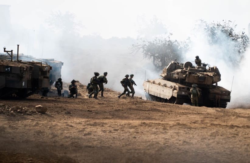 IDF soldiers of the Golani Brigade train for scenarios involving enemies similar to Hezbollah. (photo credit: IDF SPOKESPERSON'S UNIT)