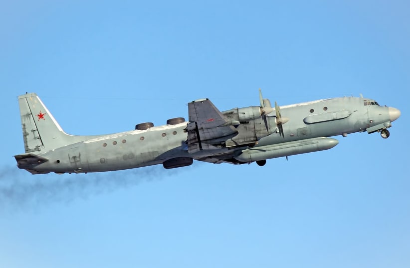 Russian Air Force Ilyushin Il-20M  (photo credit: KIRILL NAUMENKO/WIKIMEDIA COMMONS)