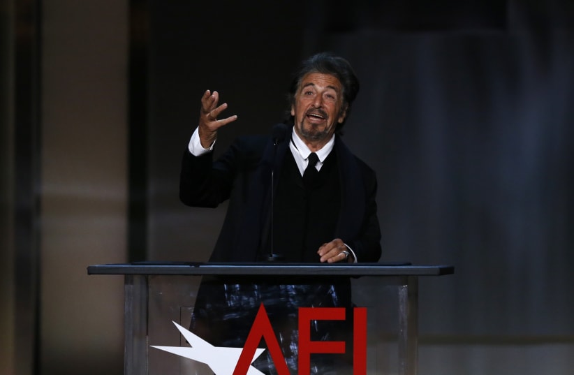 American Film Institute Life Achievement Award – Show – Los Angeles, California, U.S., 08/06/2017 - Actor Al Pacino speaks on stage.  (photo credit: REUTERS/MARIO ANZUONI)