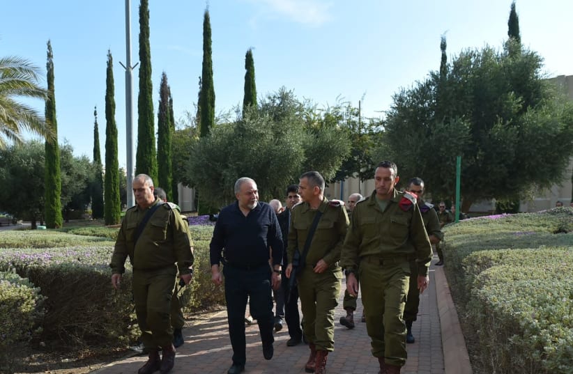 Defense Minister Avigdor Liberman  (photo credit: ARIEL HERMONI / DEFENSE MINISTRY)