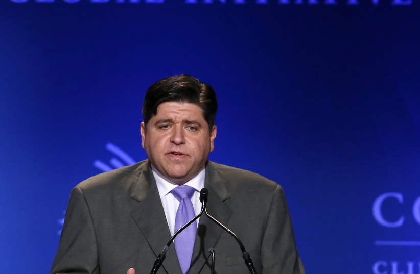 J.B. Pritzker, the Jewish billionaire who will be the next governor of Illinois.  (photo credit: REUTERS/JIM YOUNG)