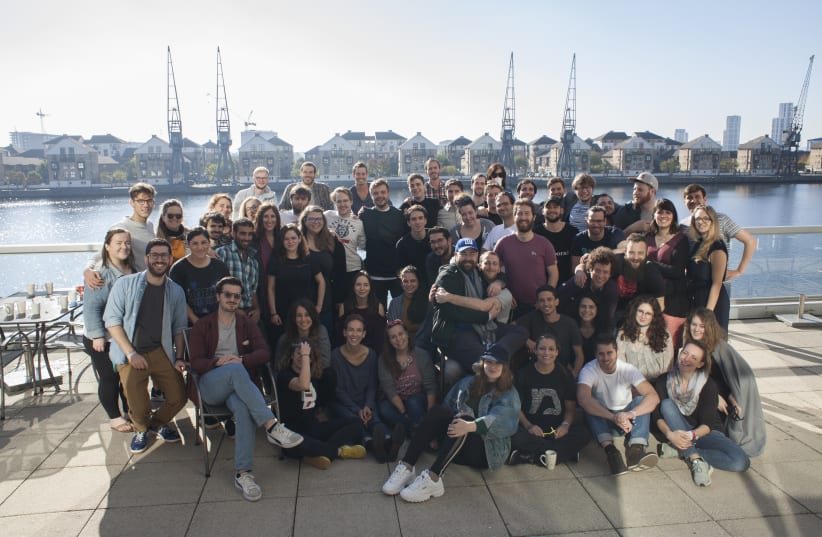 Young Jews from around the world gather in London for the Moishe House Internatty Conference 2018 (photo credit: Courtesy)