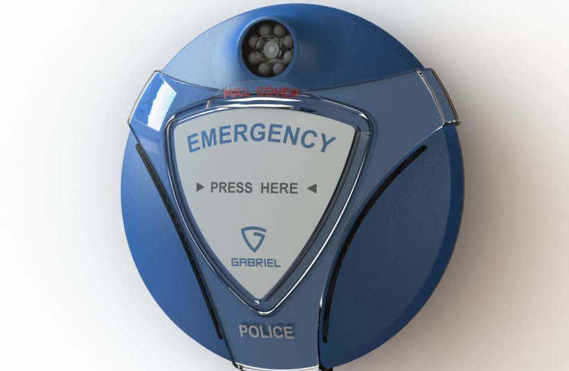 Gabriel emergency panic button (photo credit: Courtesy)