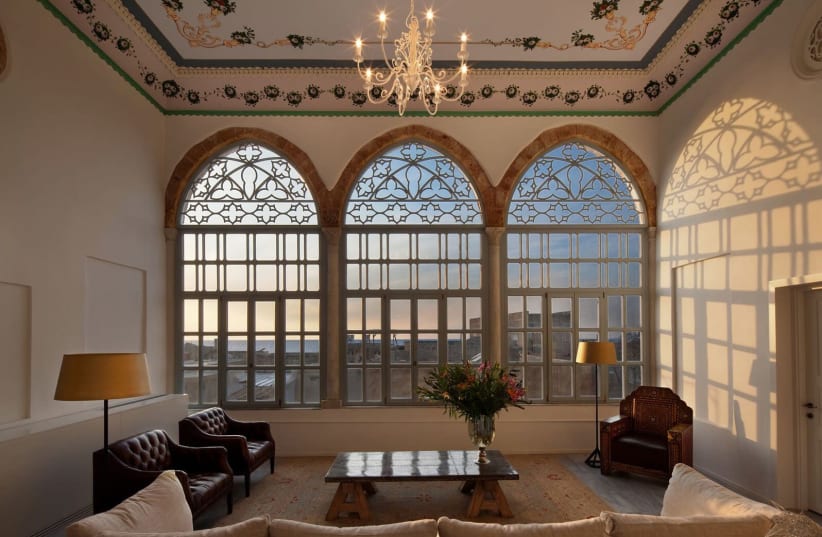 THE EFENDI HOTEL in the heart of the Old City of Acre (photo credit: ARIEH O’SULLIVAN)
