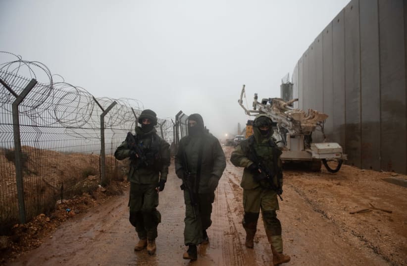 IDF discovers an additional Hezbollah tunnel entering Israel from Lebanon as part of Operation Northern Shield (photo credit: IDF SPOKESMAN’S UNIT)