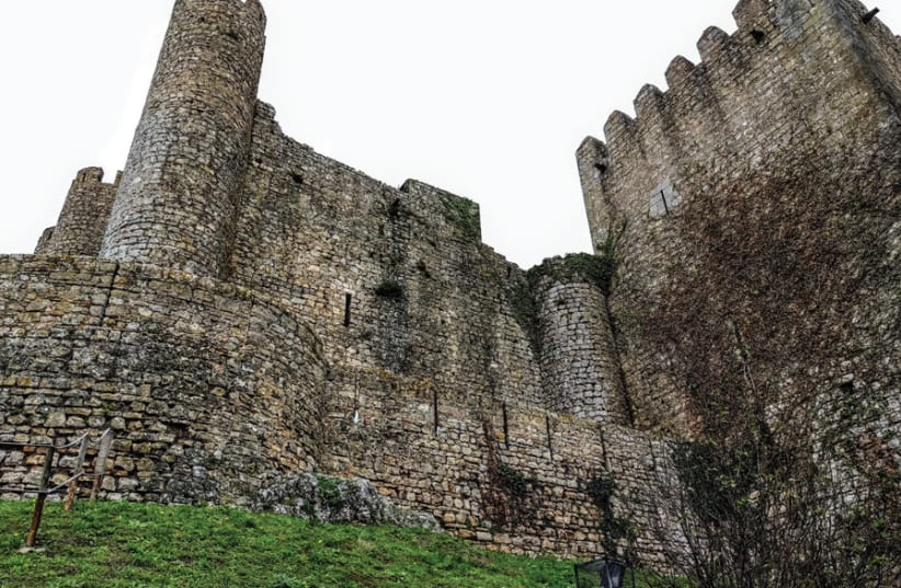 THE MEDIEVAL Castle of Óbidos. (photo credit: NERIA BARR)