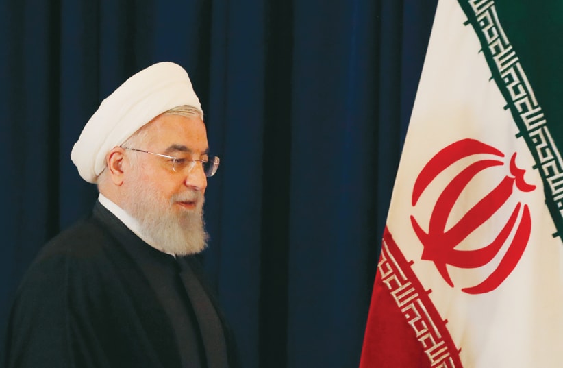 Iranian President Hassan Rouhani (photo credit: REUTERS)