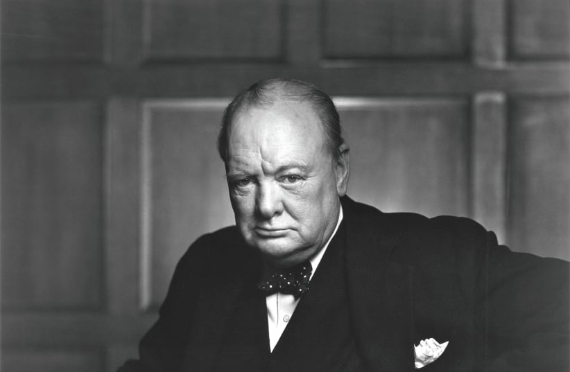 Winston Churchill (photo credit: YOUSUF KARSH)
