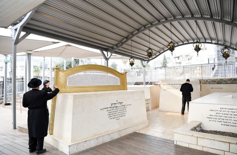 The Rambam's tomb in Tiberias was inaugurated "with great splendor" (photo credit: Courtesy)