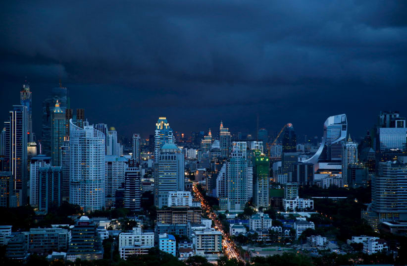 A view of central Bangkok, Thailand September 3, 2015 (photo credit: JORGE SILVA / REUTERS)