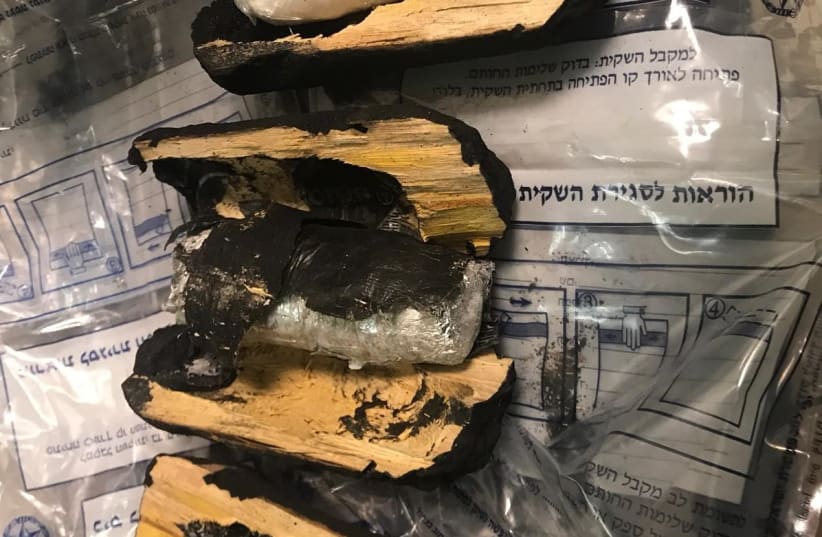 Drugs found by Israeli police  (photo credit: POLICE DETACHMENT)