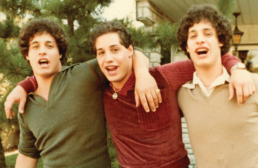 EDDY, DAVID and Bobby in ‘Three Identical Strangers.’ (photo credit: NEW CINEMA)