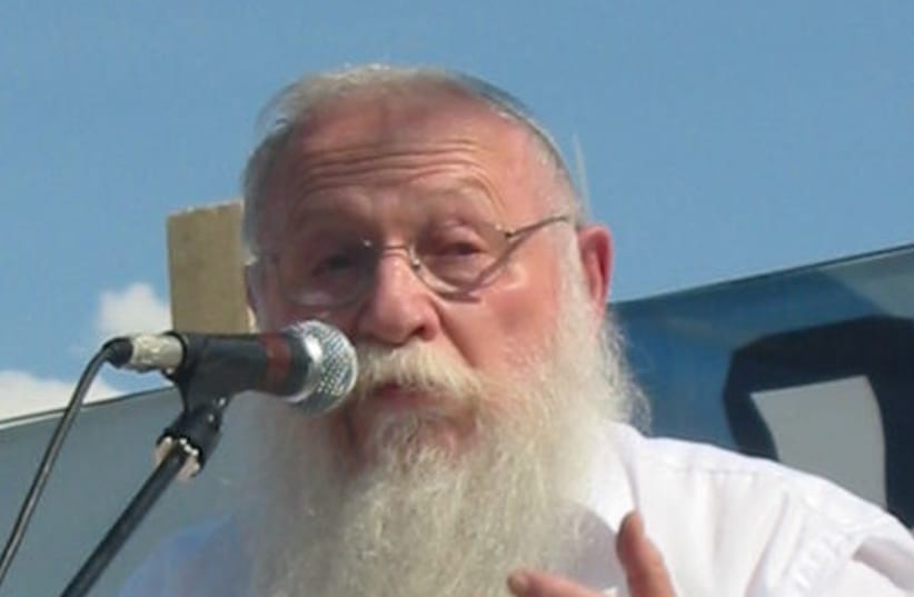 Rabbi Haim Druckman (photo credit: WIKIPEDIA)