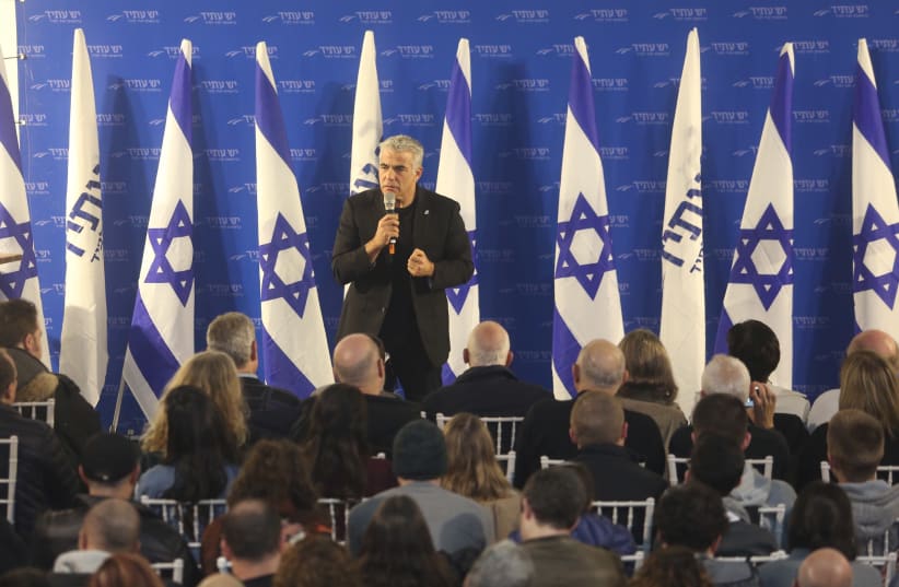 Yesh Atid leader Yair Lapid (photo credit: MARC ISRAEL SELLEM)