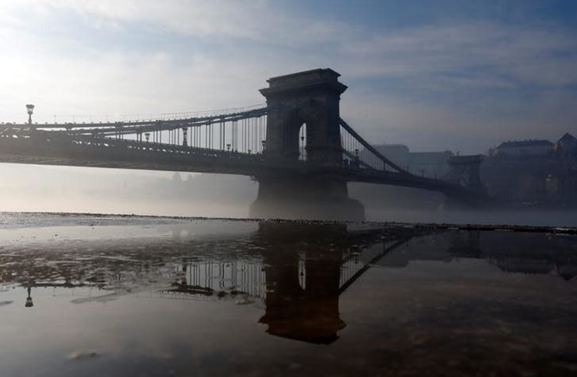 The Danube river in Budapest, Hungary (photo credit: REUTERS/LASZLO BALOGH)