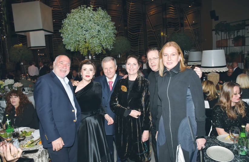 FROM LEFT, Naftali Spitzer, Ruth and Meir Sheetrit, Michal and Isaac Herzog, and Tzipi Livni (photo credit: AVIV CHOFI)