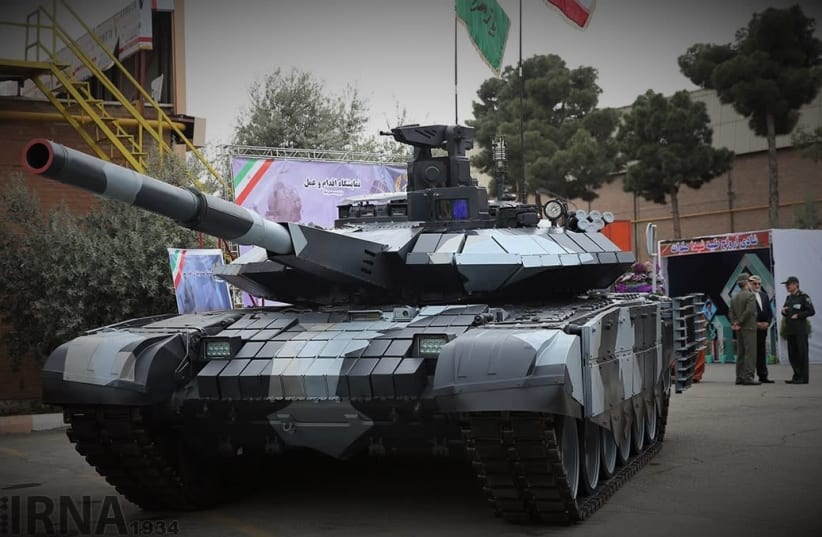 Iranian Karrar Tank (photo credit: WIKIMEDIA)