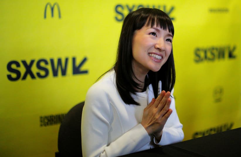 apanese author and creator of the KonMari Method to declutter, Marie Kondo, Austin, Texas, U.S., March 11, 2017. (photo credit: REUTERS/BRIAN SNYDER)