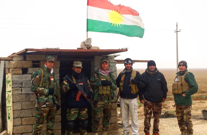Iraqi Kurdish Peshmerga, in a photo taken in 2015. (photo credit: SETH J. FRANTZMAN)