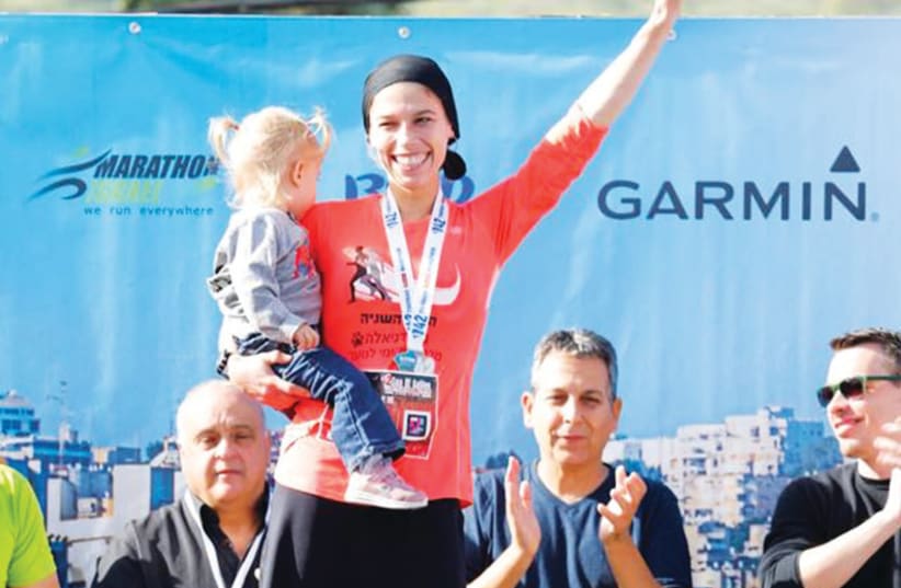 ISRAELI-AMERICAN Beatie Deutsch just began running seriously three years ago, and already she has won the Tiberias Marathon and has her sights set on the 2020 Olympics (photo credit: Courtesy)